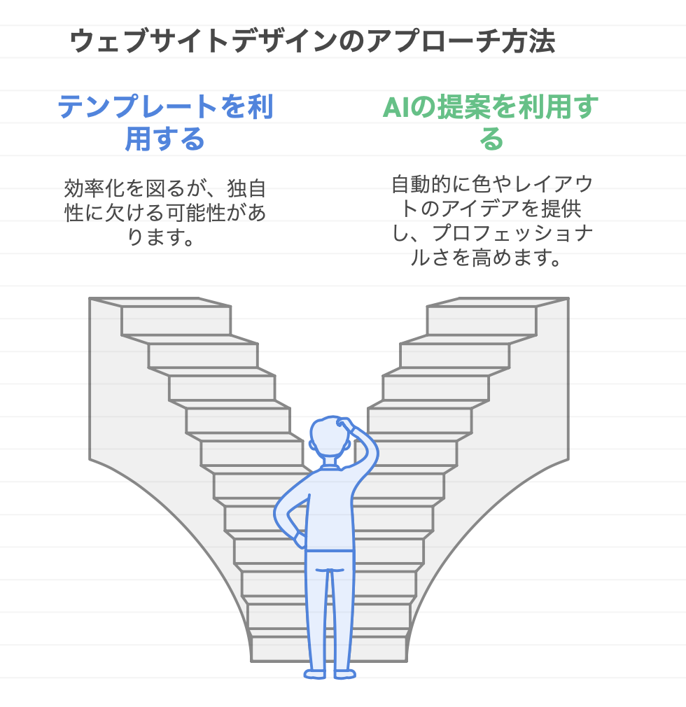 ウェブサイトデザインのアプローチ方法