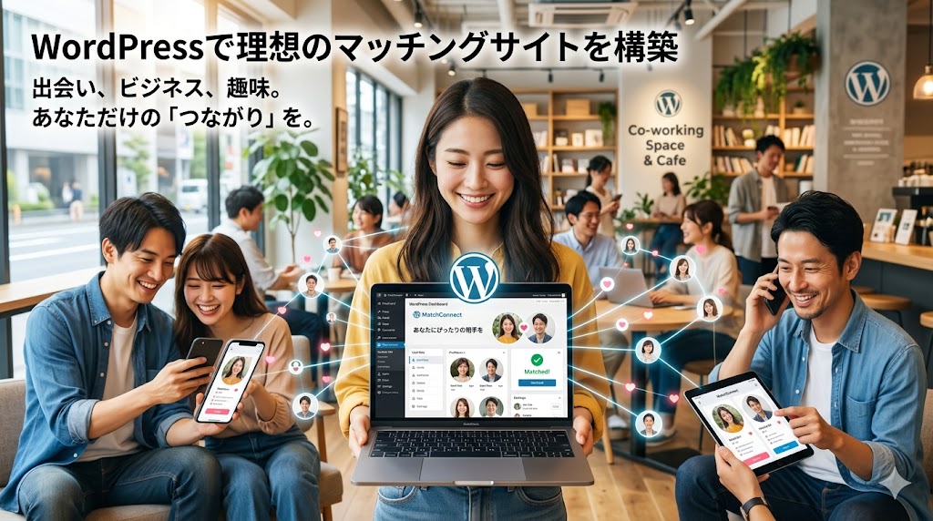 WordPressマッチングサイトの作り方【テーマ・プラグイン選定完全ガイド】