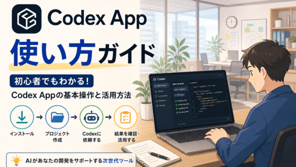 【2026年最新】Codex Appの使い方｜料金と初心者の始め方を徹底解説